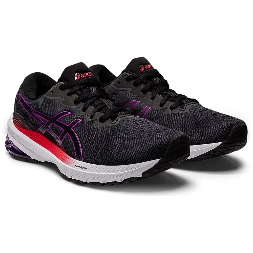 Asics GT-1000 11 Womens Fit Black Orchid Wide Fit (D)