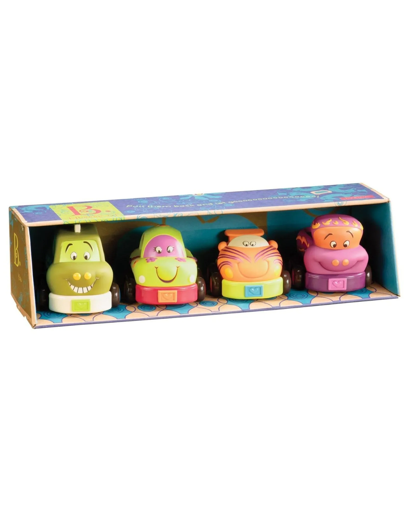 B. Wheeeels Set of 4 Soft Cars