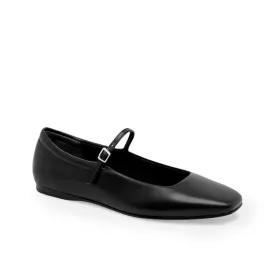 BAILATIRA BLACK FLATS (Square-Toe)