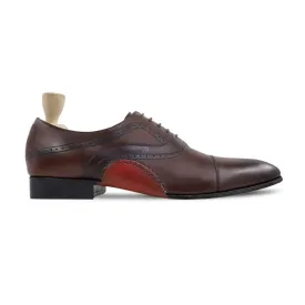 Demarc - Men's Brown Calf Leather Oxford Shoe