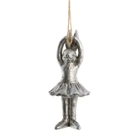 Semina Easter ornament H11.5 cm. silver