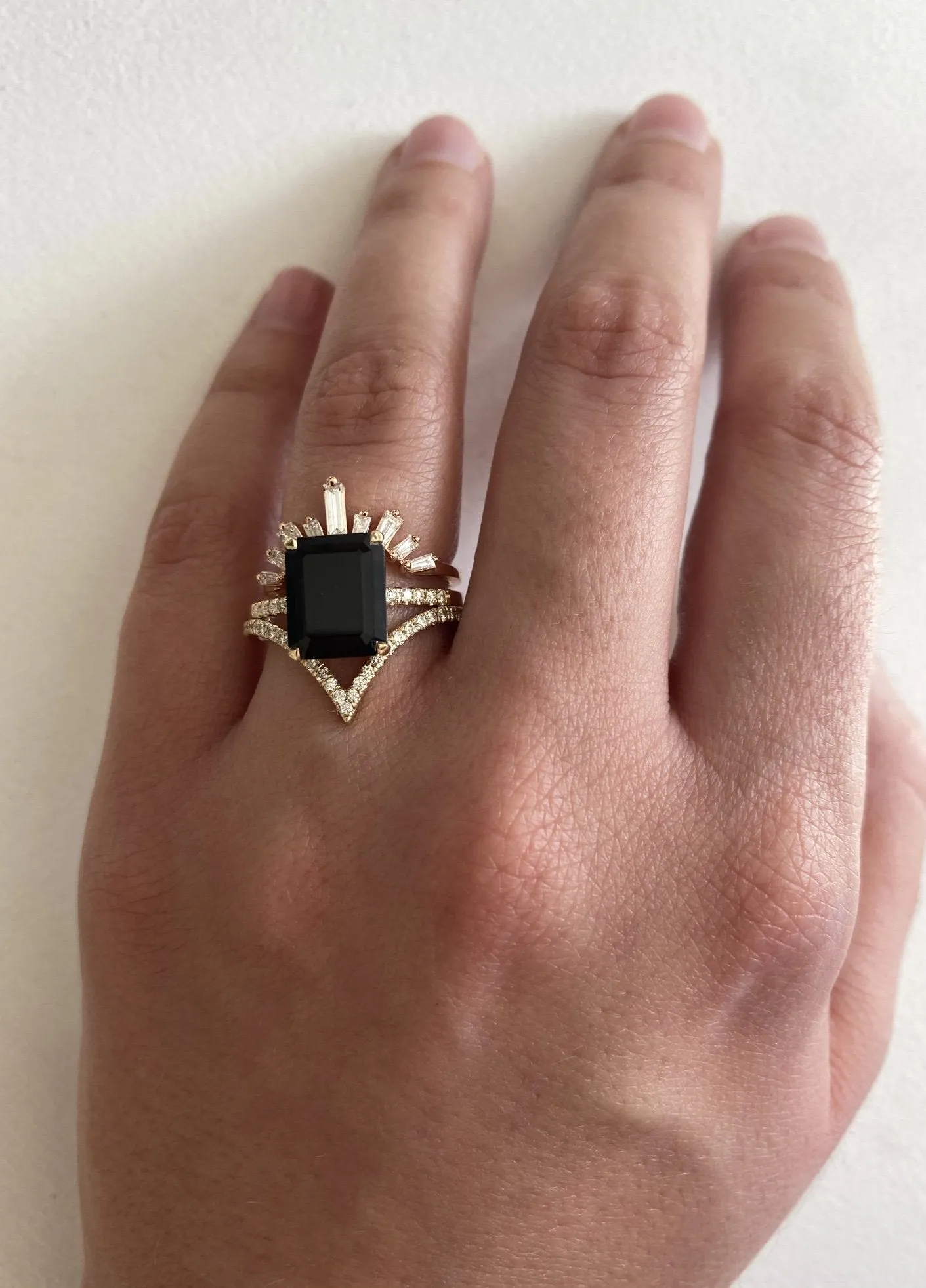 Small Onyx Ring