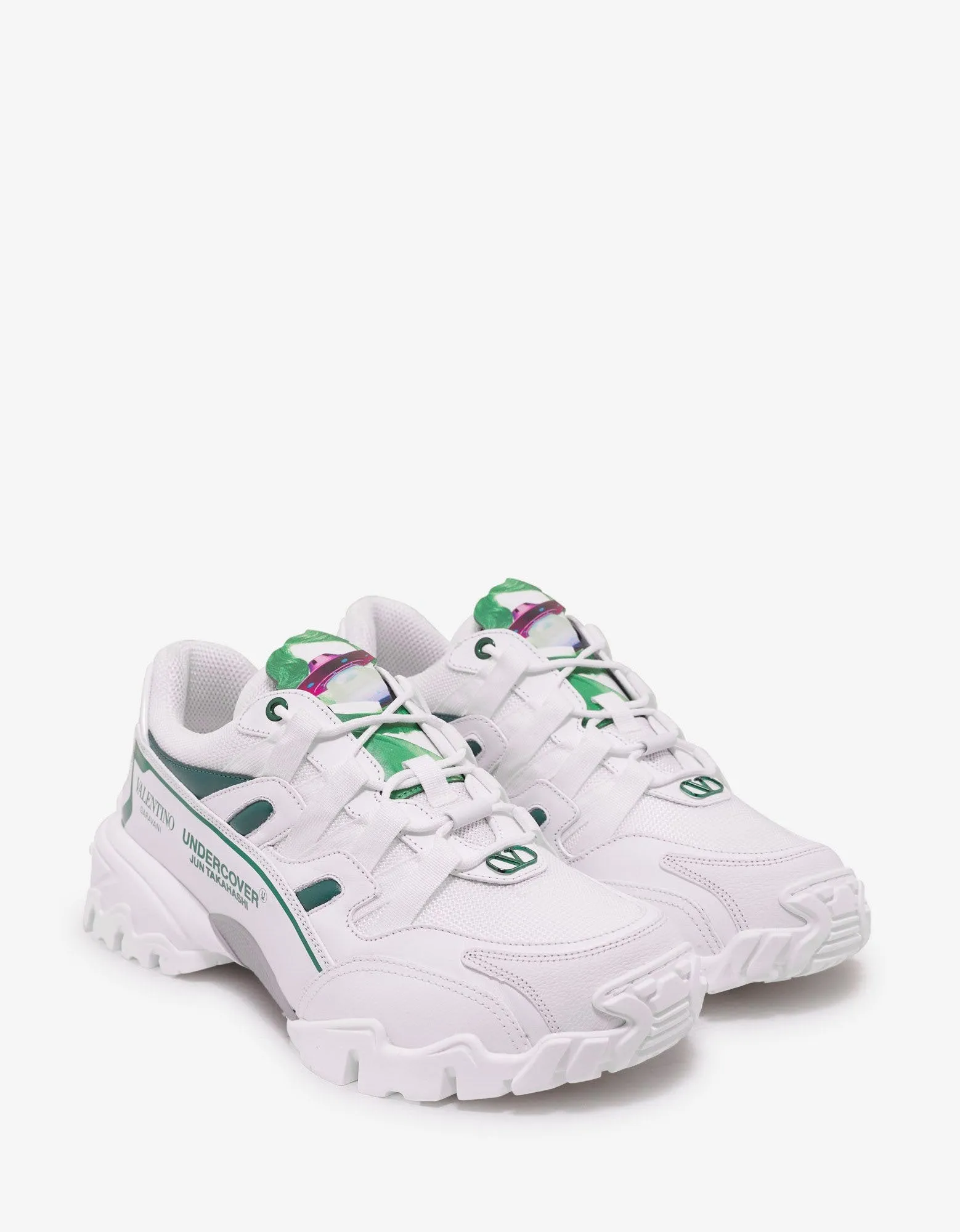 Undercover White Climbers Trainers