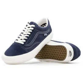 Vans Skate Old Skool Shoes - Wrapped Deep Navy/White